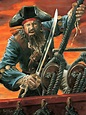 Blackbeard the pirate | Pirate art, Pirates, Pirate pictures