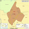 Avery County Map, North Carolina