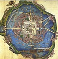 Mapa De Tenochtitlan Antes De La Conquista - poety