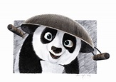 Kung Fu Panda Baby Po Sketch