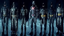 Batman Arkham Knight | ALL Costumes - YouTube