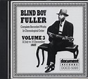 Blind Boy Fuller CD: Complete Recordings Vol.3 - Bear Family Records
