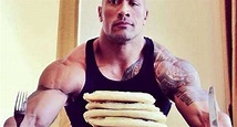 Los pancakes de La Roca son los mejores. 10 recetas de celebridades que ...