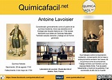 Antoine Lavoisier • Biografias - Quimicafacil.net