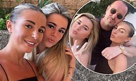 Dani Dyer, 24, poses with her doppelgänger sister Sunnie, 14, in sweet ...