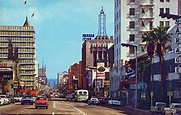 25 Beautiful Vintage Color Photographs of Streets of Los Angeles in the ...