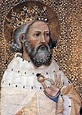 Eduardo el Confesor, rey de Inglaterra desde 1042 a 1066