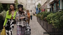 Carolina Herrera Bag Of Lily Collins As Emily Cooper In Emily In Paris ...