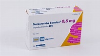 DUTASTERIDA SANDOZ 0,5 mg CÁPSULAS BLANDAS EFG 30 cápsulas.
