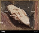 Estudio de las manos de Segismundo Augusto para la pintura “La muerte ...