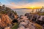 One of the coolest cliff formations you'll find at Acadia! (Acadia ...