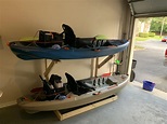Kayak Storage : Malone 3 Kayak Free Standing Storage Rack Outdoorplay ...