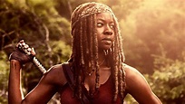 Danai Gurira As Michonne In The Walking Dead Season 9 2018 Wallpaper,HD ...