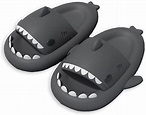 Amazon.com: Shark Slides - Sandalias de tiburón con punta abierta para ...