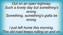 Eric Clapton - Lonesome And A Long Way From Home Lyrics - YouTube