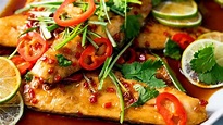 Sticky Asian Sea Bass | Ready in under 15 Minutes! - YouTube