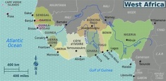 Map of ghana west africa - Map of ghana west africa (Western Africa ...