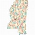 Mississippi Road Map - MS Road Map - Mississippi Highway Map
