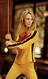 Uma Thurman yellow tracksuit in Kill Bill | Kill Bill | Peliculas ...