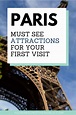 The top Paris attractions you must see for your visit to the French ...