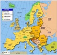 Large Map Of European Countries - Map Ireland Counties and Towns