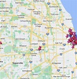 Chicago, USA - Google My Maps