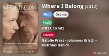 Where I Belong (film, 2012) - FilmVandaag.nl