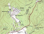 How Elevation Is Shown On A Topographic Map - Map