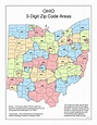 Printable Ohio Zip Code Map – Printable Map of The United States