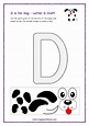 Letter D Worksheets For Preschool | AlphabetWorksheetsFree.com