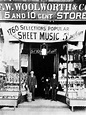 On February 22, 1879, F.W. Woolworth opens "The Great Five Cent Store ...