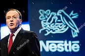 NESTLE'S CEO ULF MARK SCHNEIDER SPEAKS Editorial Stock Photo - Stock ...