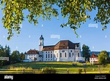 Deutschland, Bayern, Allgäu, Steingaden, Wieskirche Stockfotografie - Alamy