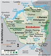 Mapas de Zimbabue - Atlas del Mundo