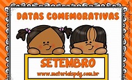 SETEMBRO - DATAS COMEMORATIVAS