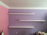 Repisas flotantes Bedroom Wall Paint, Room Makeover Bedroom, Room Design Bedroom, Room Ideas ...