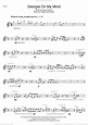 Charles - Georgia On My Mind sheet music for violin solo [PDF]