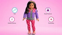 You can now create your own personalized American Girl doll