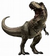 Jurassic Park/World Creatures Art with T-Rex