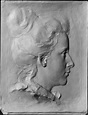 Jeanne de Tramcourt, 1875-1952, gift med skulptör Christian Eriksson ...