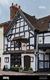 City Center shop in Tudor style in the medieval market town Stratford ...