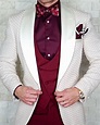 Porcellana Honeycomb Dinner Jacket in 2021 | Dress suits for men ...