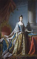 Portrait of Queen Charlotte, wife of George III, painted by Allan ...