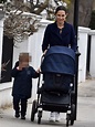 Pippa Middleton is spotted with newborn daughter Grace and son Arthur ...