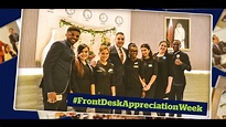 #DOHOT celebrates Front Desk Appreciation Week 2019 - YouTube