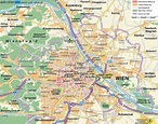 Mappe e percorsi dettagliati di Vienna