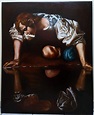 Oil Painting After Caravaggio: Narcissus / Gothic | Etsy