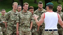 England squad joins Royal Marines for 'elite' training