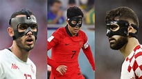Por qué usan máscaras los jugadores de fútbol en Qatar 2022