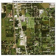 Aerial Photography Map of Angleton, TX Texas